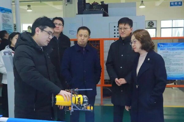 开云（中国）赴威海海洋职业学院调研五年制贯通培养工作